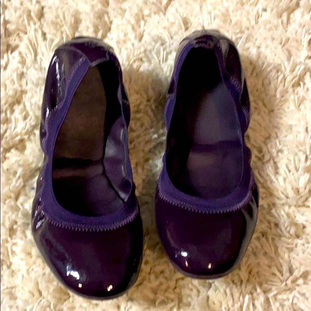 Cole Haan flats- Eggplant Patent Leather